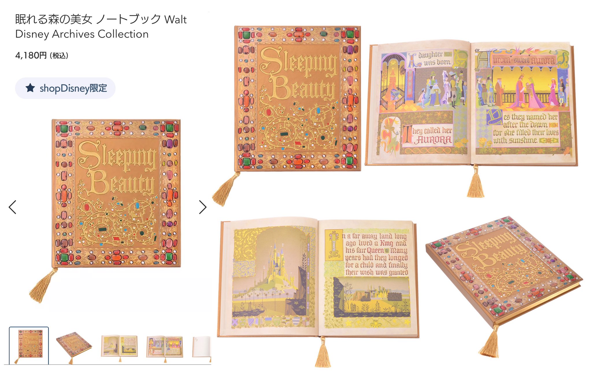 Amazon.co.jp: 眠れる森の美女 ノート Walt Archives