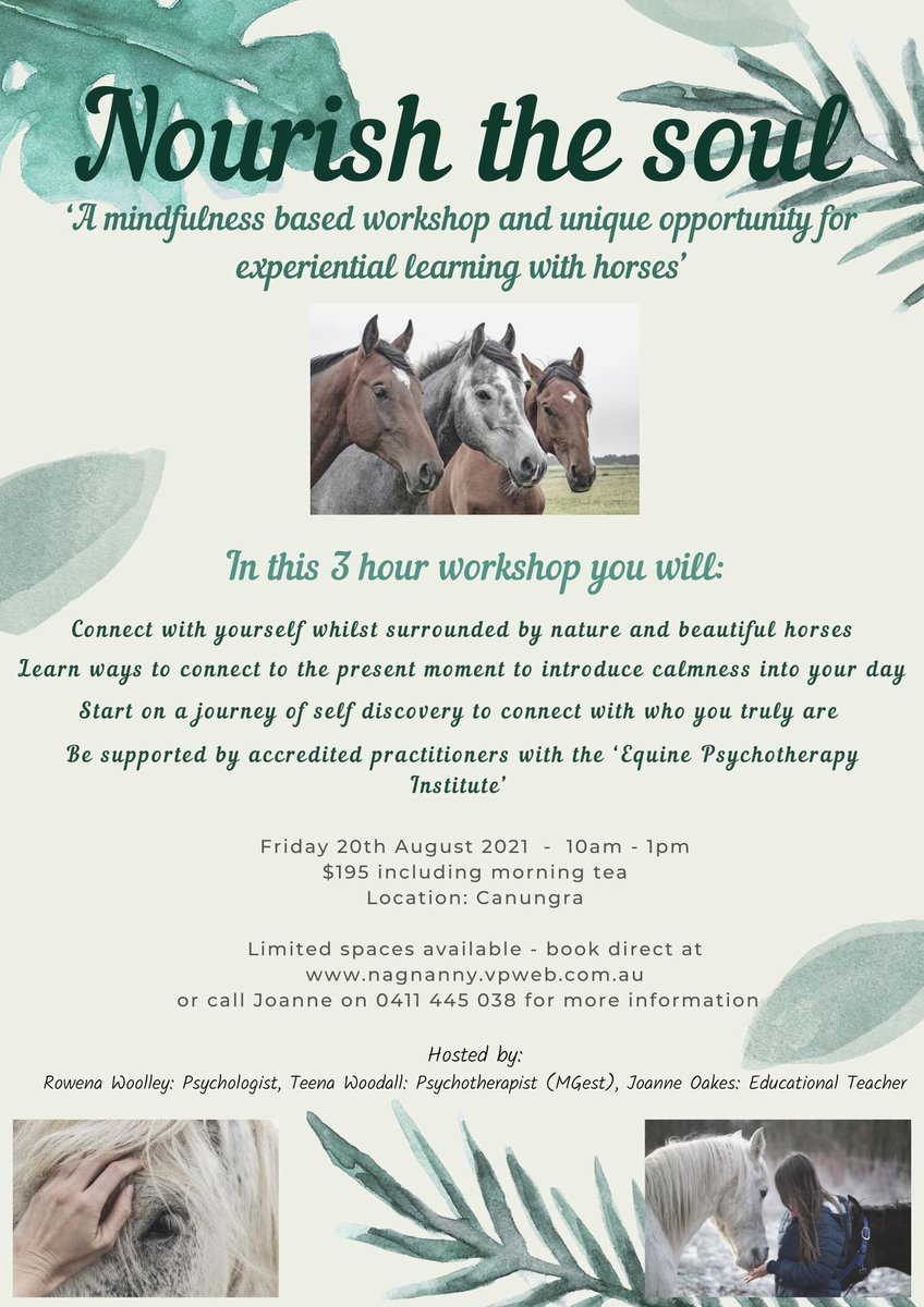 nagnanny01's tweet photo. 💕❣ Nourish the Soul Women's Workshop - https://t.co/EcJcNtt6j5 https://t.co/PixJRt8zIL
