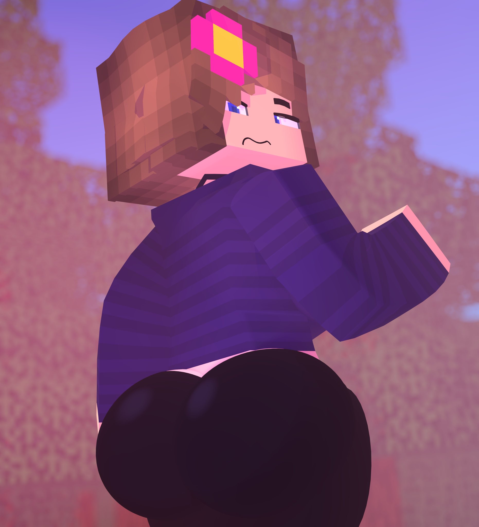 “Jenny is looking for food in the forest @SlipperyT +1 art 3/10👀🍒” .