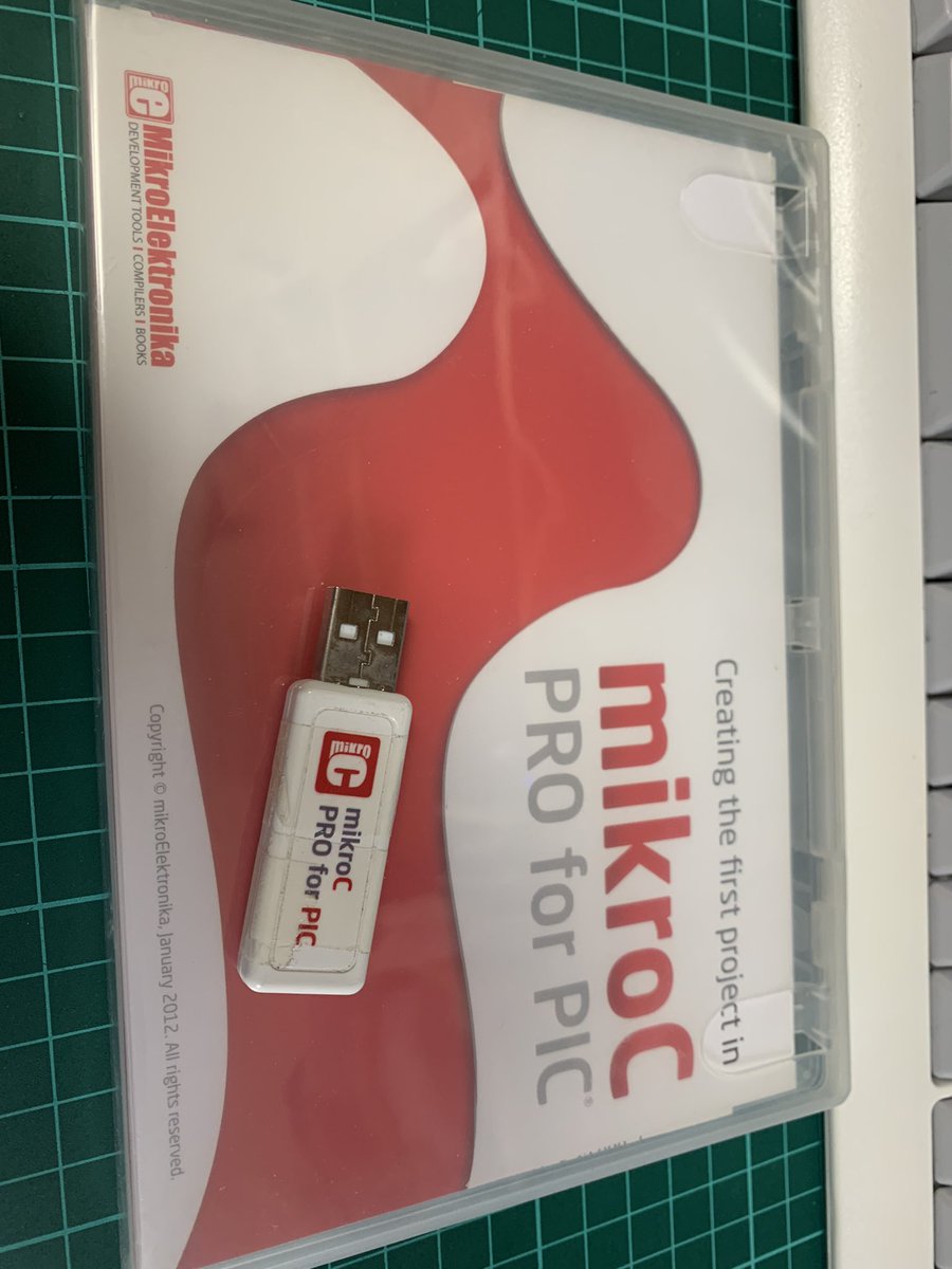 3351919's tweet image. これまだバージョンアップできるんだろうか？

#mikroC