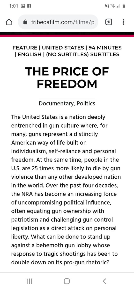 DakotaK86155829's tweet image. I just saw the trailer and it's cringe , making the NRA look like bad people when they're not. Guns don't kill people , people kill people👏. #NRA #prosecondamendment