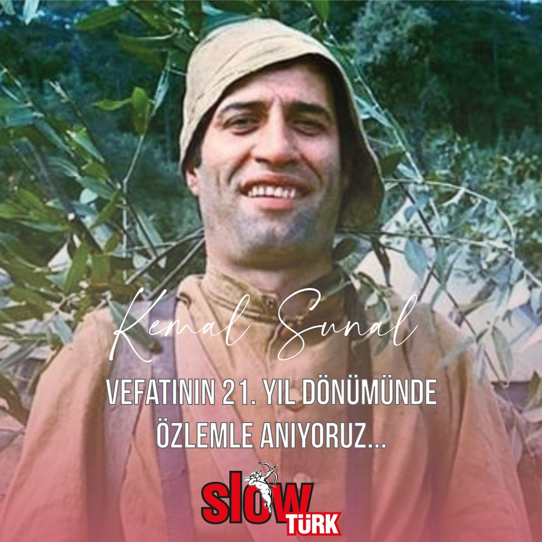 Vefatının 21.yıl dönümünde Kemal Sunal'ı özlemle anıyoruz...

#KemalSunal