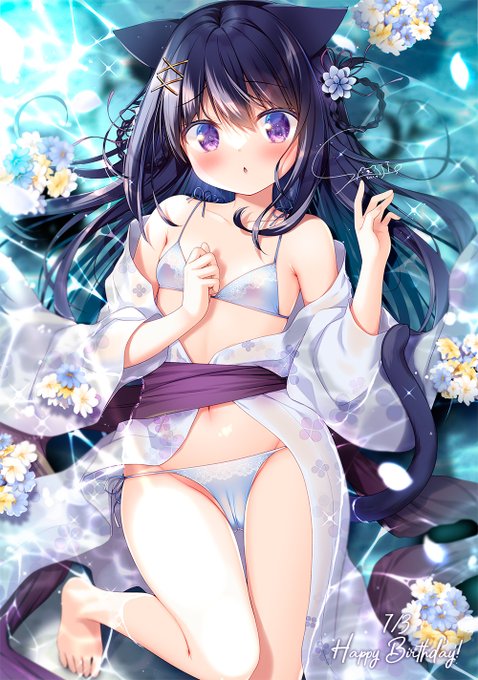 クロちゃんはぴばー!🎂🎉✨ 