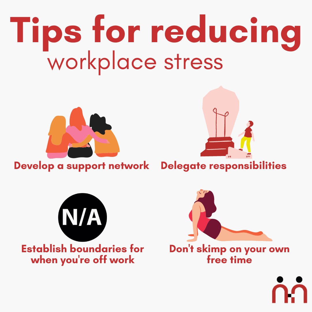 'Having a job in many ways improves an individual's health and overall attitude toward life.' 
Here are some ways you can reduce the overall impact of workplace stress.
#Stress #WorkplaceStress #MentalHealth #WellBeing #ConnectResources