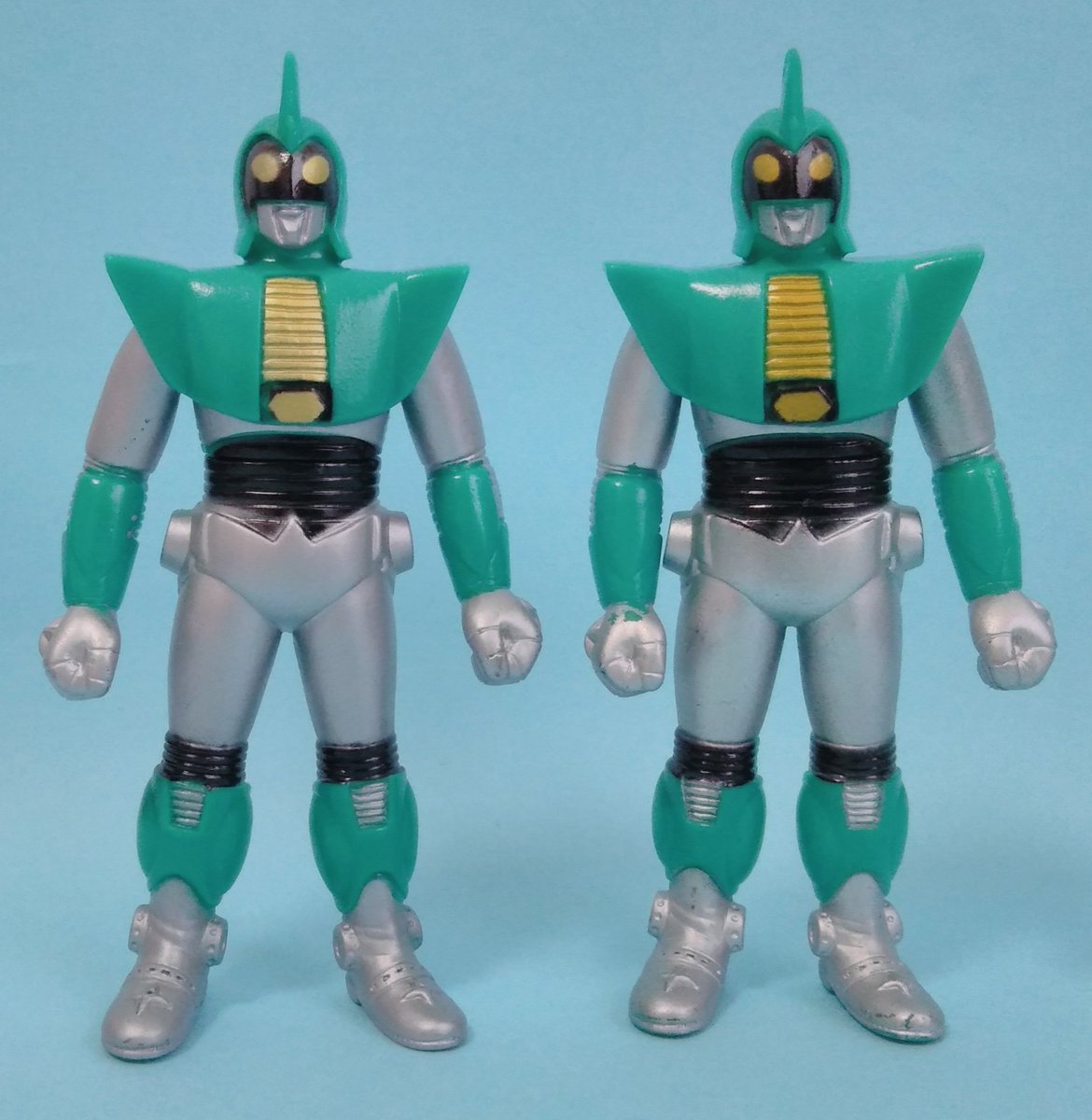 ポピー「アンドロ超戦士セット」アンドロメロスのソフビカラー