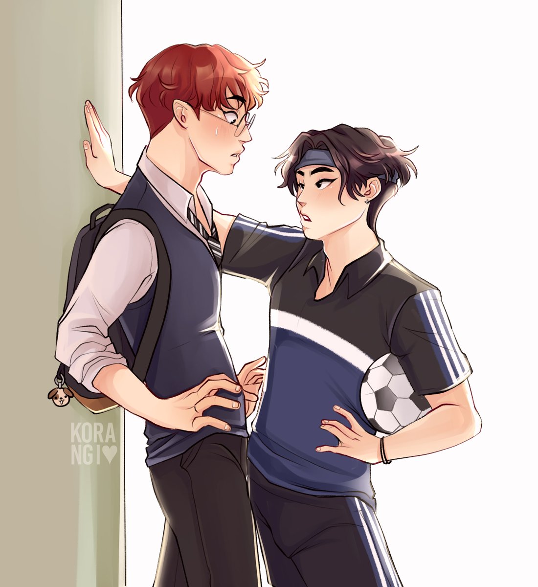 k_orangi's tweet photo. XIUYEOL school Au😳👉👈 https://t.co/n2rsPl416g