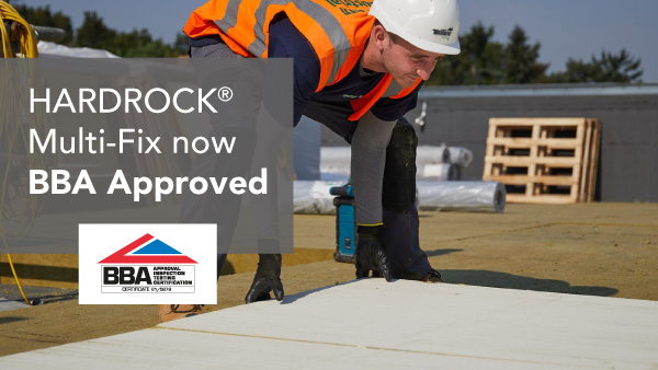ROCKWOOL HARDROCK®  Multi-Fix (DD) and Tapered have been certified by <a href="/BBACerts/">British Board of Agrément</a> following rigorous testing of their durability, thermal &amp; #fire performance. 
ow.ly/PUHp50FnZeS