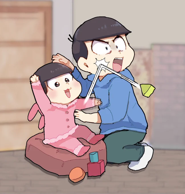 幼児化トドちゃとからまつにいさん 
