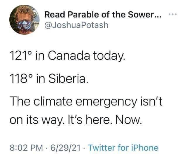 Alert2Many's tweet image. Source: The oxygen project 

#climatechange