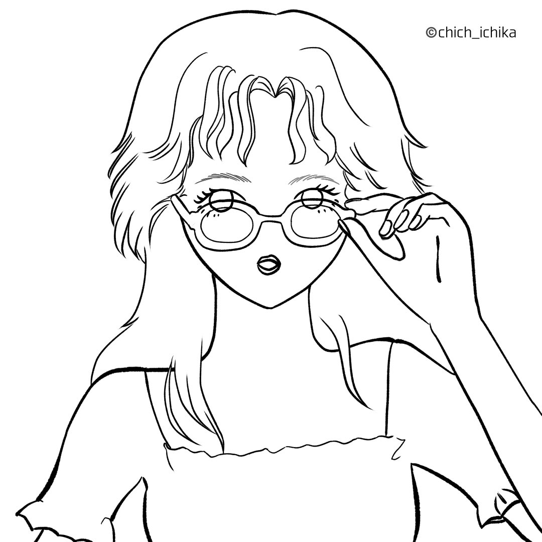 ちか 絵を描く会社員 Chich Ichika Twitter