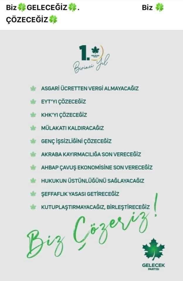 SebahatTsn07's tweet photo. Sorun iktidarda Çözüm Gelecekte
#Gelecektürkiye @Ahmet_Davutoglu @abdullahbasci @selcukozdag @SelimTemurci @AyhanSeferUSTUN @SemaSilkin @BMustafaGozel @bdBDemir @merdem4206 @AkifTa85891765 @kemalkoc07 @ahmetgelecek https://t.co/Oh7wgvGDXE