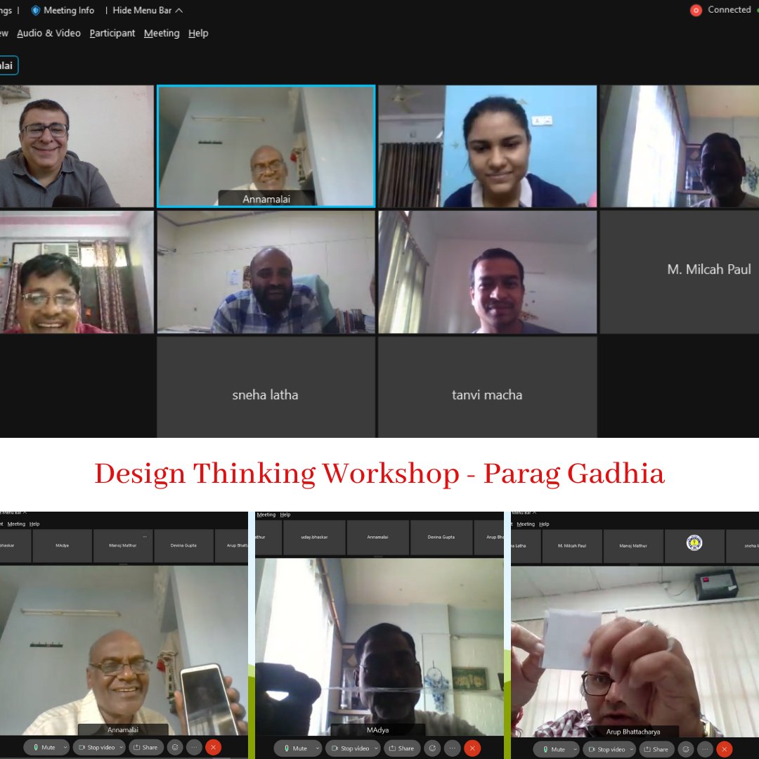 paraggadhia's tweet image. It was a great experience to conduct 2 full Days Design Thinking workshop with participants ranging from senior corporate professionals, senior citizens, and even students pan India.

#designthinkingworkshop  #designthinking #problemsolving #paraggadhia