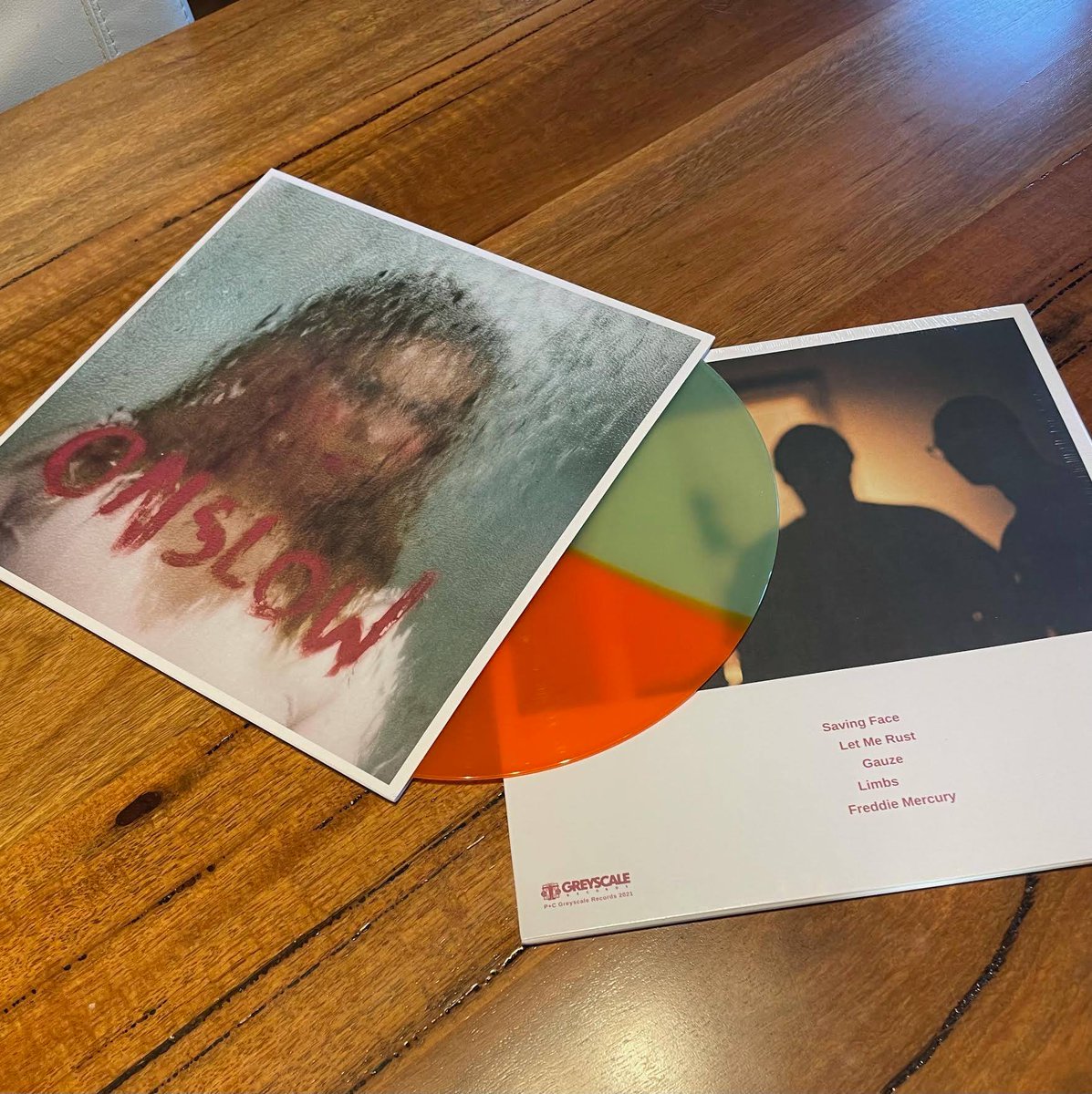 The Half / Half <a href="/onslowmusic/">ONSLOW</a>  vinyl variant is available now at Artist First &amp; 24Hundred. 

Purchase yours at grysclrec.lnk.to/onslow