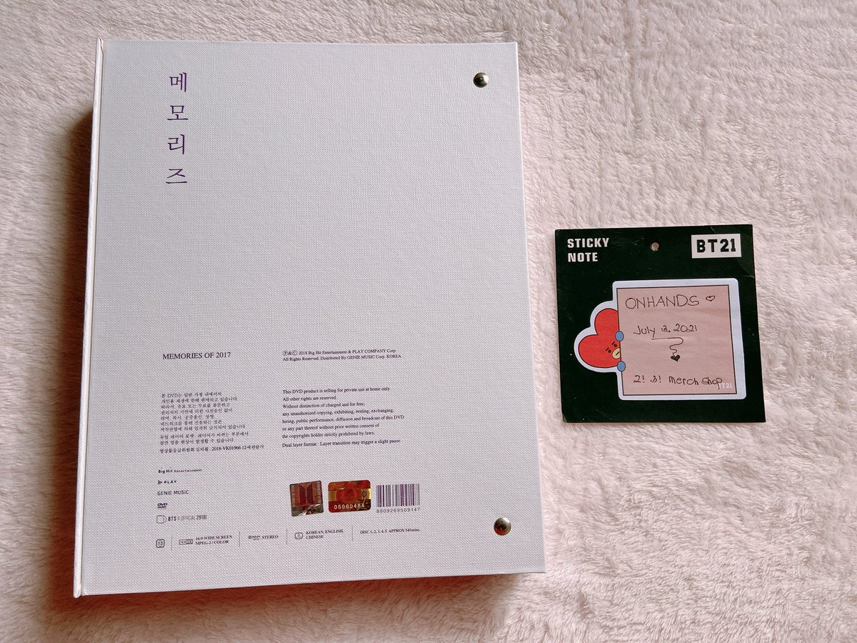 hadulset_shop's tweet photo. #HadulsetOnhands || Closing Sale 🌟

2017 BTS Memories
-Unsealed
-Check photo for the condition &amp; inclusion

Php2,100.00 plus LSF

DOP: July 20, 2021

📩DM us to Order https://t.co/1GBXF1UbkP
