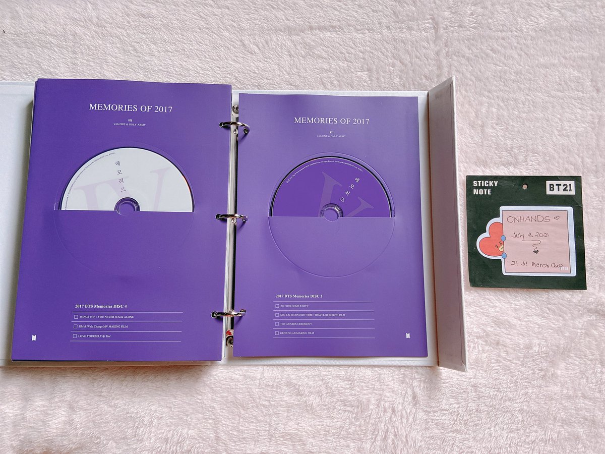hadulset_shop's tweet photo. #HadulsetOnhands || Closing Sale π
2017 BTS Memories
-Unsealed
-Check photo for the condition & inclusion
Php2,100.00 plus LSF
DOP: July 20, 2021
π©DM us to Order https://t.co/oiphODduGa
