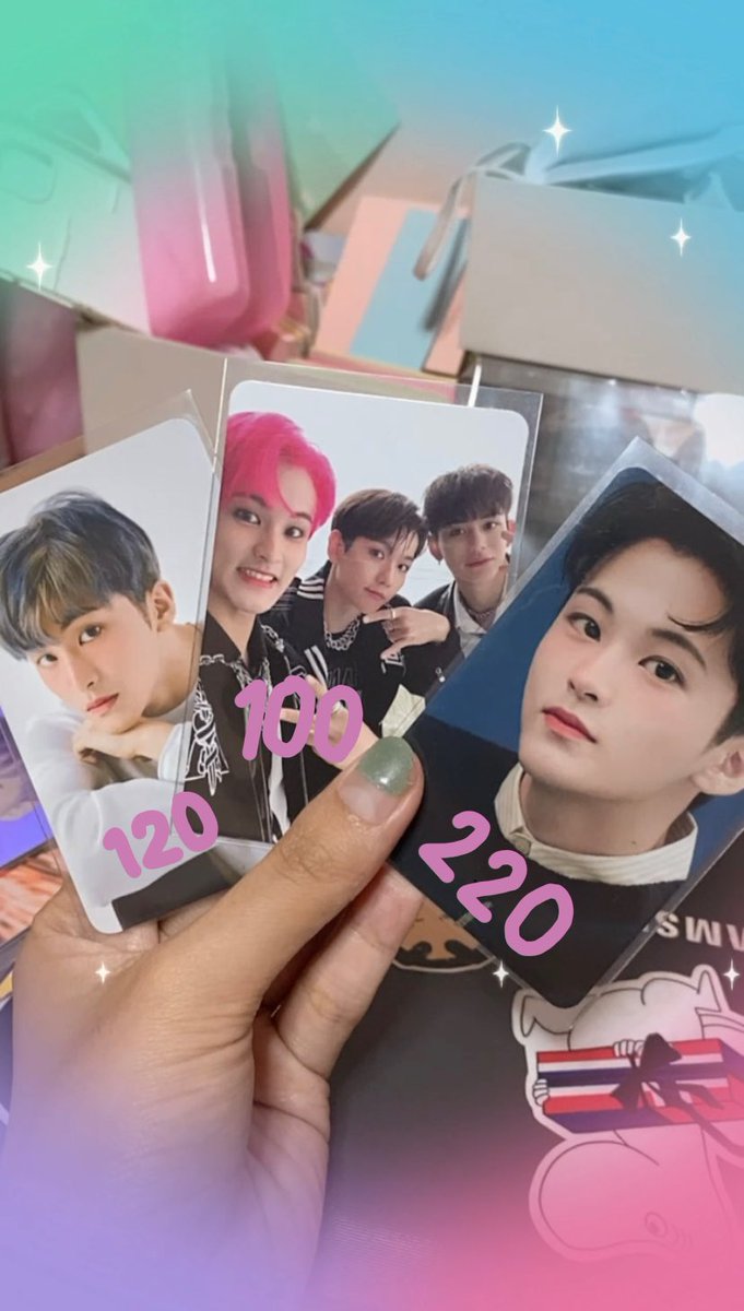 markjammm's tweet photo. การ์ดมาร์คราคาตามรูปค่ะ 💖
สนใจเดมเลยคั้บ ค่าส่ง 30/50
#ตลาดนัดnct https://t.co/xhDkA6QVgG