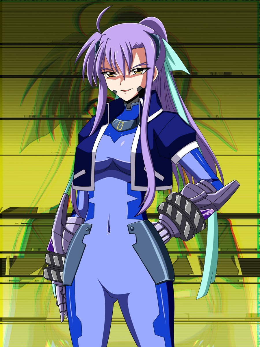 参式 على تويتر 戦闘機人化クイントさん描いたよ 色々やってたら完成が遅くなりました