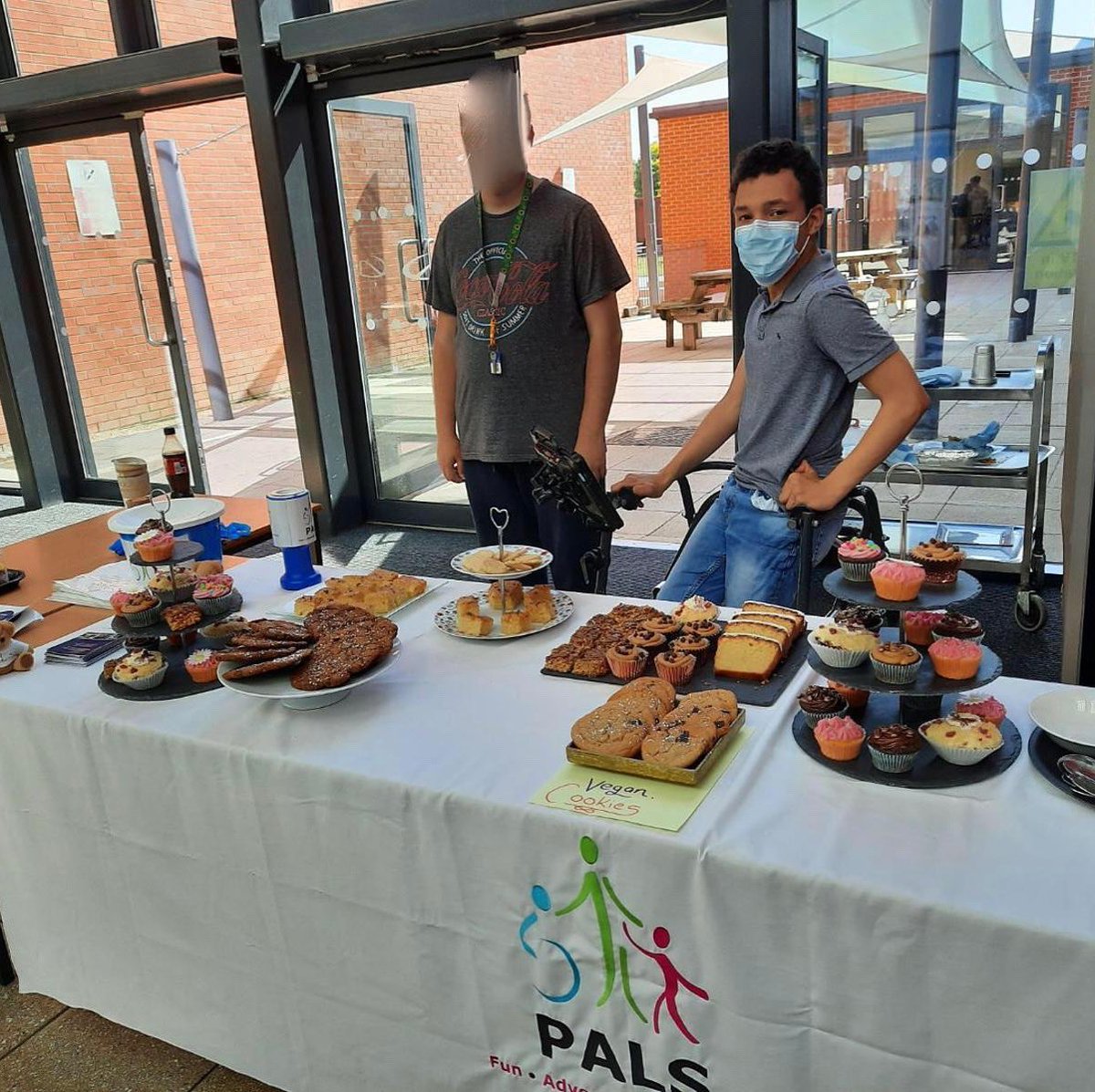 A big thank you to Rufus for organising a cake sale at Newbury College, raising £90 for us!