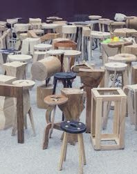 MOfP2021's tweet image. We have our own collection of stools throughout the museum. Created bespoke for each exhibition to avoid economies of scale and make replacement impossible.

Generally hated for aesthetic reasons
#TryStandingInFOHShoes