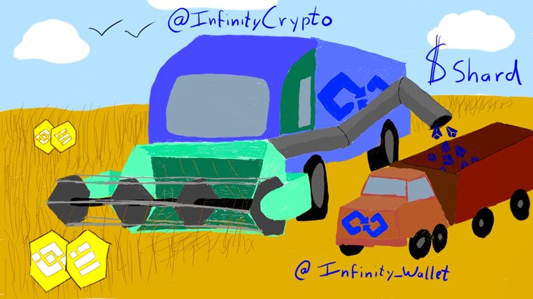 ShillSquad's tweet image. It’s a little coincidental that $Shard and #InfinityCrypto made this ic tire last week ahead of the one you posted here

Farming the field for $Bnb - $Busd and processing it into $Shard

#crypto #cryptocurrency #Blockchain
#memeart #cryptoart
#trade #investing #Defi #Dex #airdrop