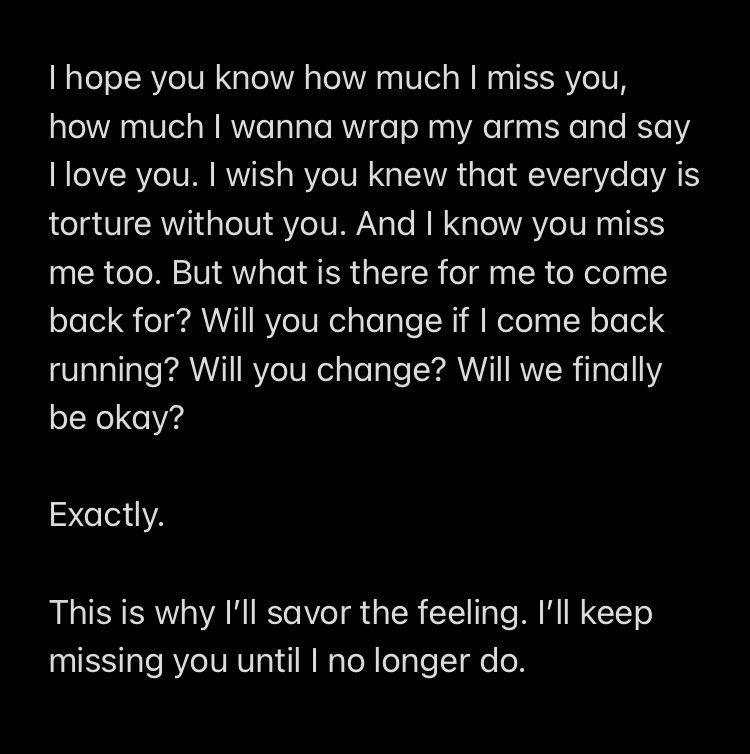 sptmberthoughts's tweet image. I miss you too.

-S