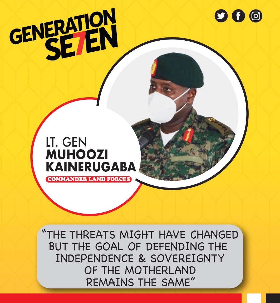 GenerationSeve1's tweet image. Today, @mkainerugaba commander CLF handed over the office of the commander of SFC to the new commander. Brig. Gen Felix Busizoori received the instruments of office on behalf of Brig Gen Chandia. #G7updates
