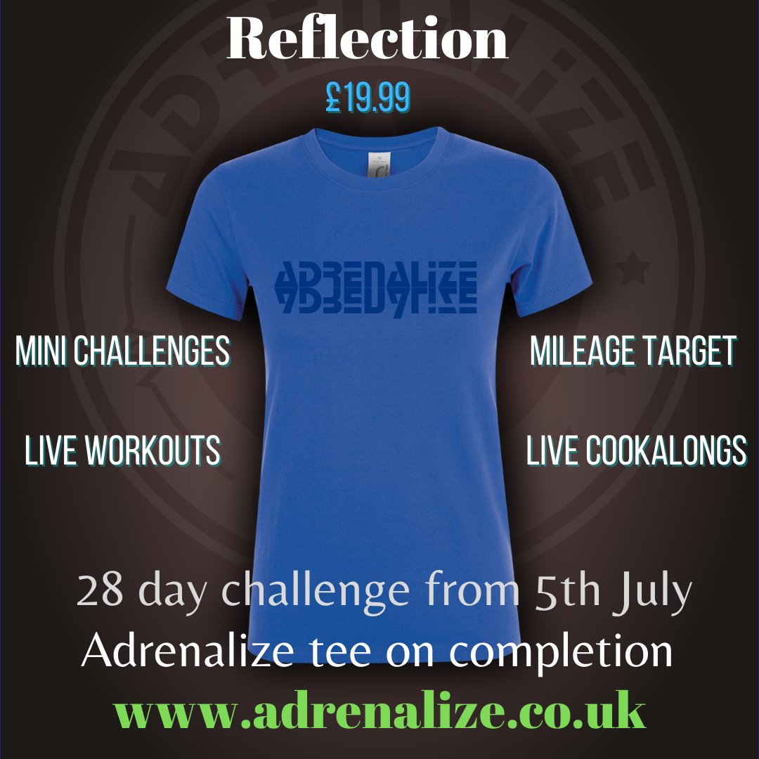 💥 Need motivation for exercise?? 
💥 Struggling with post lockdown pounds and energy levels??
✅ I have the answer, my new challenge "reflection" all kicks off on mon 5th July... Who's in??