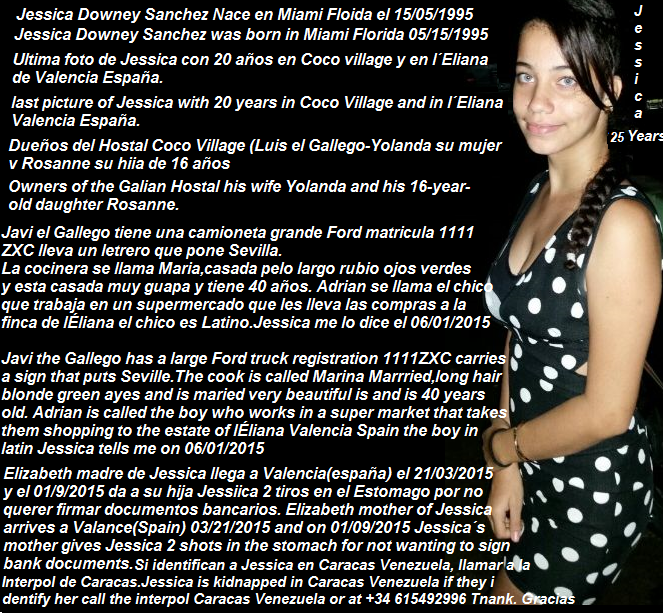 AngelCajigasBa's tweet photo. @guzelonlu https://t.co/YhiOLDvUoL  Why do children have to pay parents' mistakes? Why do police hide Jessica's kidnapping?Why is Jessica Downey Sánchez not wanted by the FBI or Interpol,f they know where she is?Because there are many important people involved in this kidnapping. https://t.co/IWtyaQh8o8