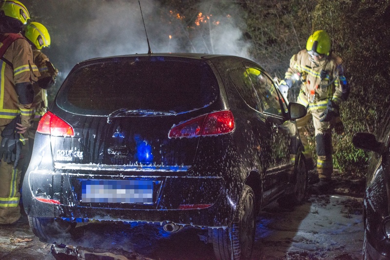 Kriminalreport's tweet photo. Zu einem brennenden Pkw wurden Feuerwehr und Polizei in der vergangenen Nacht in #Hellersdorf alarmiert. Zeugen hatten gegen 0.40 Uhr Rauch und ein kleines Feuer auf einem Parkplatz an der Ecke Ludwigsluster Straße zur Bansiner Straße gemeldet.

https://t.co/Iv8wzf6Wyq https://t.co/IH3r3JmAcj
