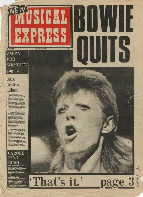 David Bowie News on Twitter: "On this day in 1973, David Bowie retired Ziggy Stardust at the Hammersmith Odeon in London, 3rd July, 1973. Watch the show here: https://t.co/Sdgkxxp79I https://t.co/DdLvZHpDFi" / Twitter