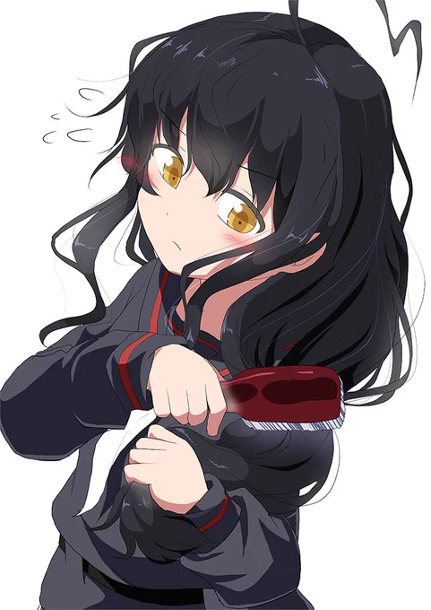 #毎月3日はみっかの日
三日月
梅雨で髪のセッティングに苦戦するみっか
髪梳かしてあげたい! 
