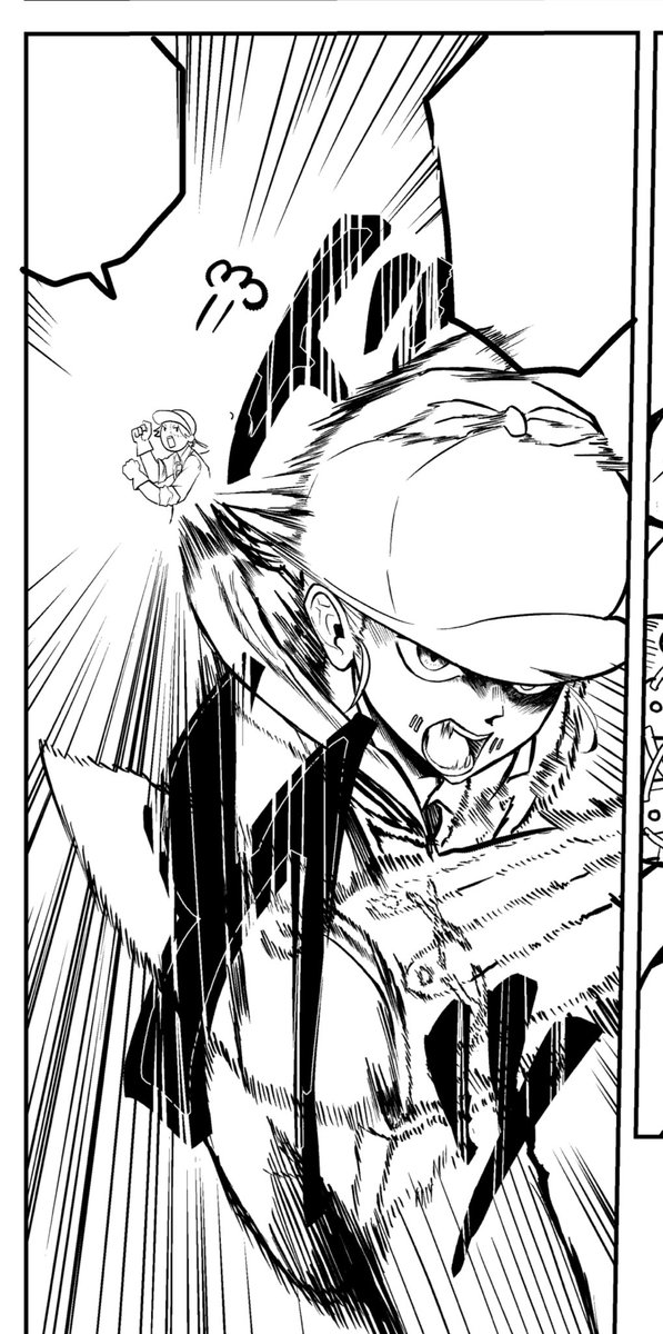 え このよへビックリするくらいかっこよく描けてるじゃん さくと の漫画