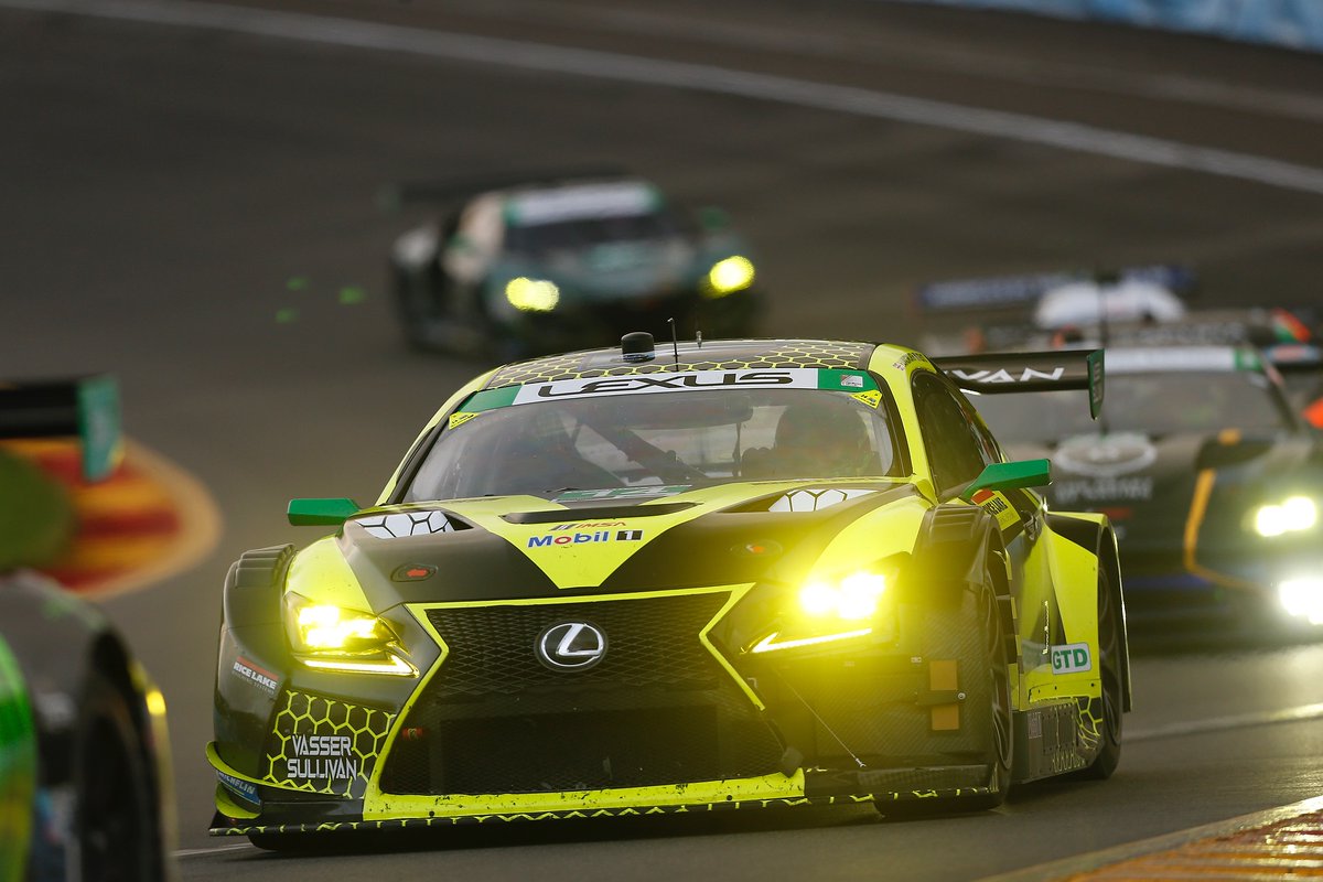 Hell yes, finally!!! Winners and a 1-2!! We’ve earned that, what a result. This team doesn’t give up! @AaronTelitz  @vassersullivan @lexusracingusa  #weathertech240 #imsa #sportscar #lexus