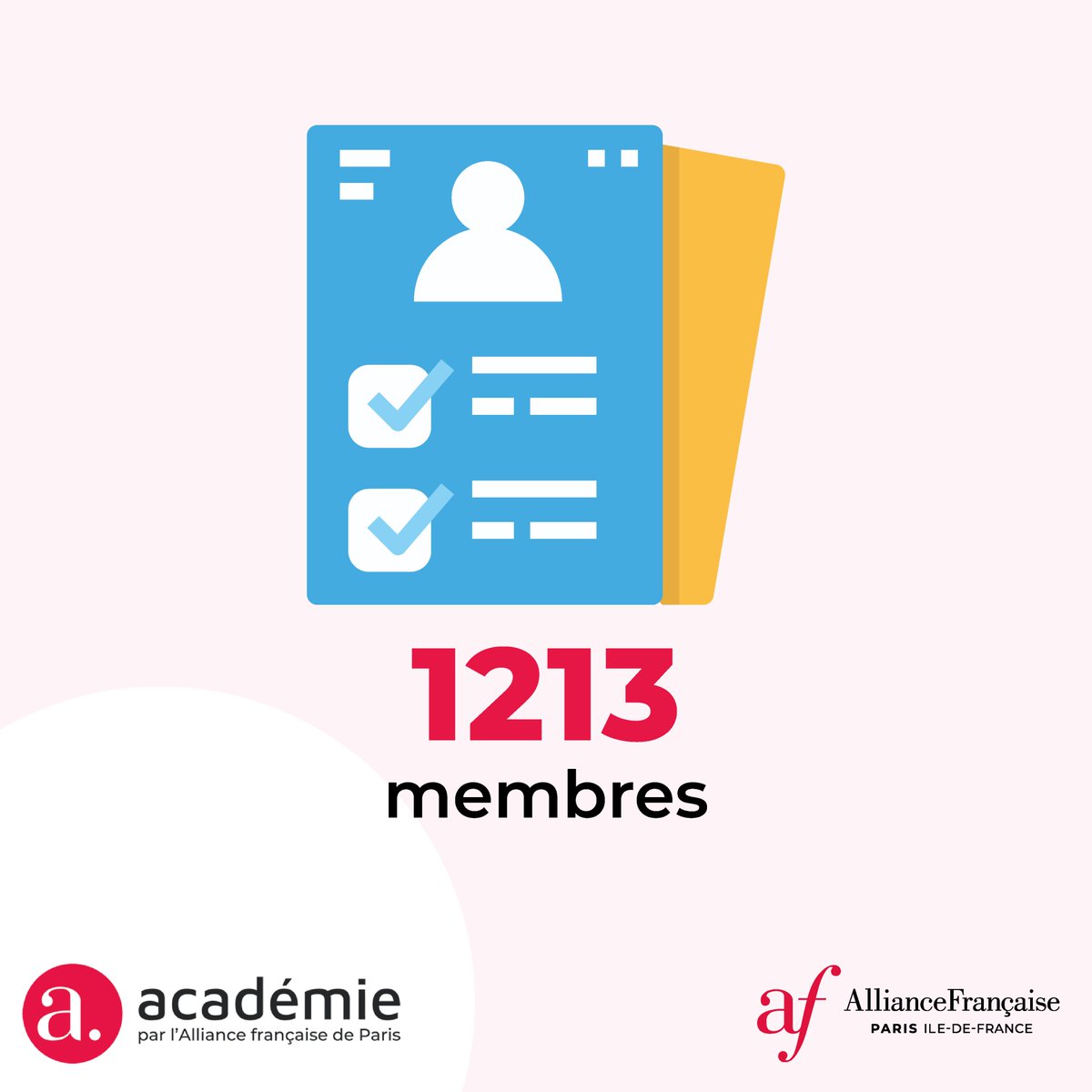 alliancefrparis's tweet photo. [📣Merci] L'Académie fête ses 1 an 🎂! Merci à notre communauté d'Académiciens qui a su faire vibrer l'enseignement du FLE cette année.
Pour cette occasion, nous vous avons préparé une surprise... 🎁 Restez connectés ! 
#formationpro #passionfle #afparis #chasseauxtresors https://t.co/XIOQGbIB1Z