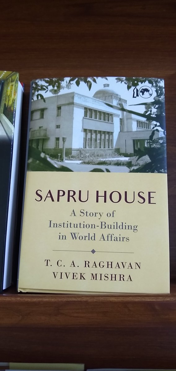 As my tenure in the Indian Council of World Affairs draws to a close delighted that this was released today  by the President of the Council and Vice President of India at the Governing Council meeting.