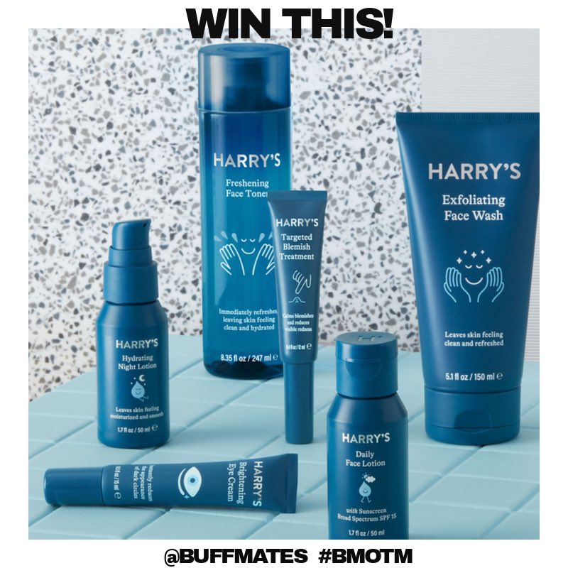BUFFMATES's tweet photo. July Photo Competition: Win a @harrys Skin Care Suite! #buffmates #bmotm #bmoty #freebies #free #giveaway #prizes #competition #malebonding #photography #pose #enter #proud #july #skincare #skincareroutine #skin #healthy #healthylifestyle #lookingsharp #lookinggood #feelingfresh https://t.co/q4nG0SfvlK