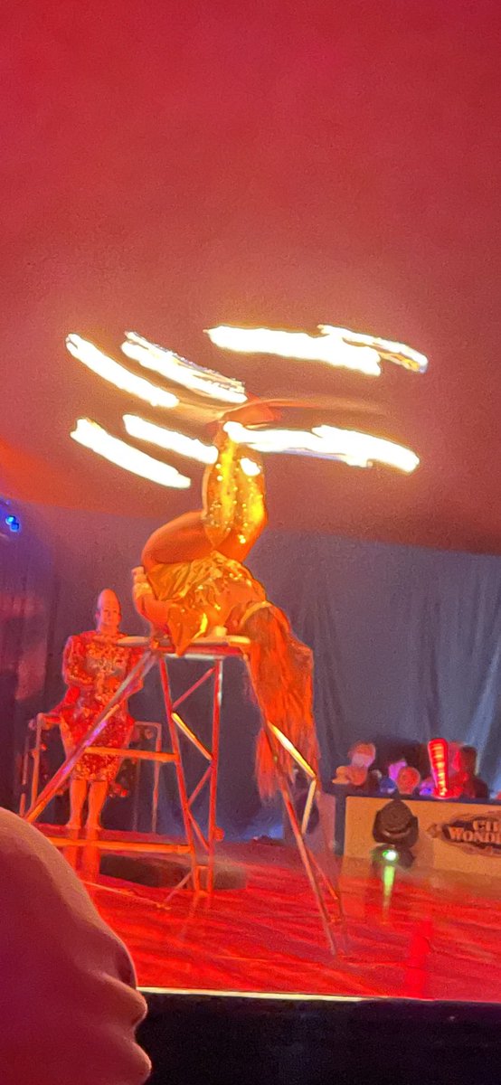 Great fun ⁦<a href="/circuswnderland/">circus wonderland</a>⁩ last night in peacehaven. #circus #peacehaven #familyfun