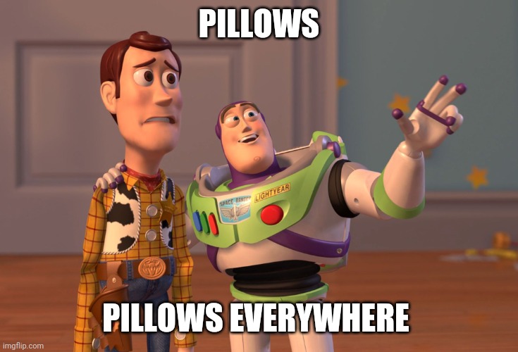 coldwired's tweet image. Clicked a pillow ad on Insta because I'm in my mid 30s and this interests me now.

My social be like: