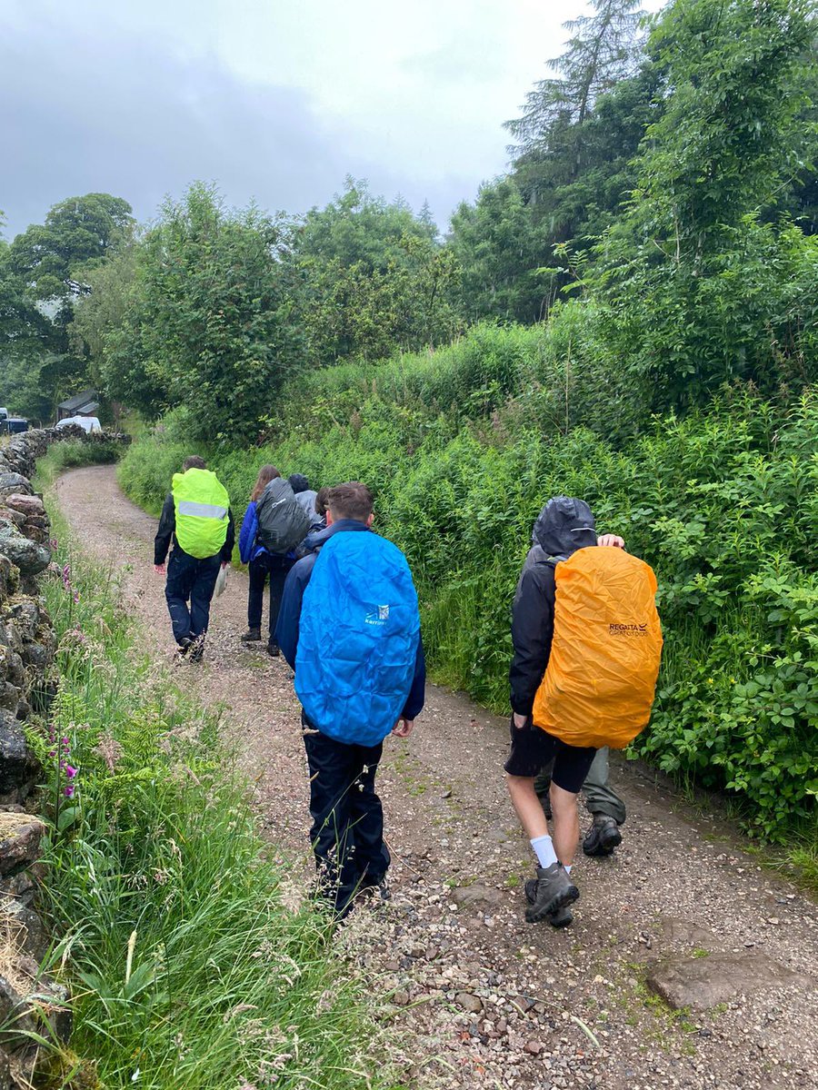 Day Two at Buxton for our Silver DofE students. After a good night camping they’re off on their adventures! #daytwo #northenrichment