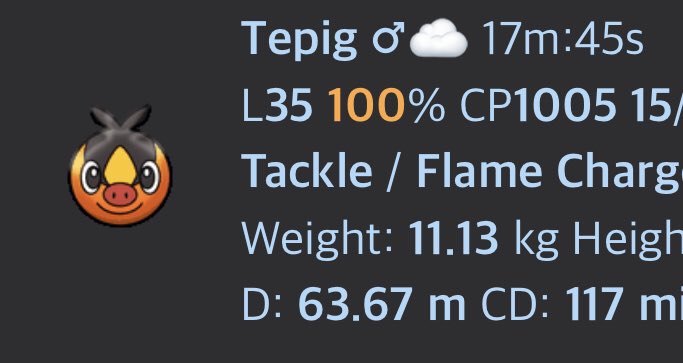 37.97673,23.71759

#Tepig 💯 ✨ L : 35max Cp: 1005
