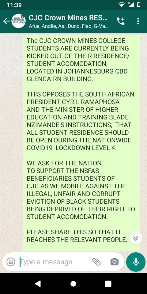TheREAL_ManKind's tweet photo. @DrBladeNzimande @CyrilRamaphosa @EFFSouthAfrica @GautengANC 
@WitsEFF 
@Julius_S_Malema 
@FloydShivambu https://t.co/3847DHeJfQ
