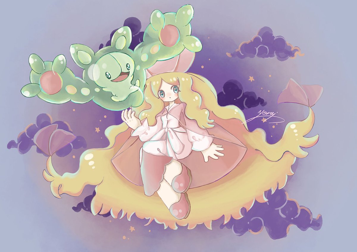 ポケモン カトレアちゃんとランクルス ポケモン 初夏の創作クラスタフォロー祭り よらいのイラスト ポケモン カトレアちゃんとランクルス ポケモン 初夏の創作クラスタフォロー祭り よらいのイラスト