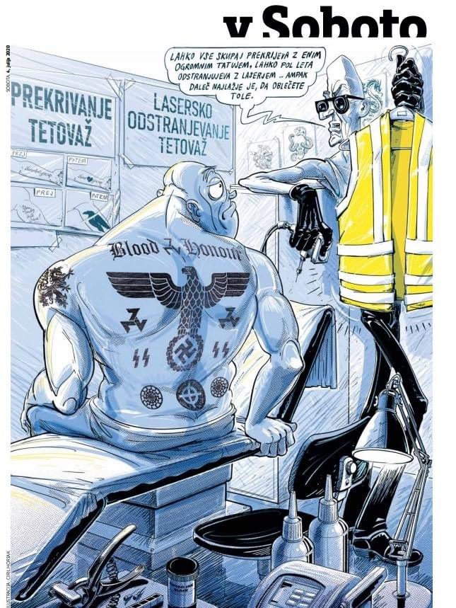 Še zmeraj aktualna naslovnica <a href="/vecer/">Večer</a> #vSoboto izpred enega leta.