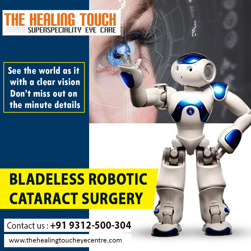 Bladeless Robotic Cataract Surgery

#thehealingtoucheyecentre #RoboticCataractSurgery #BladelessCataractSurgery #Robotic #oculoplastysurgery #cataract #Pain #eyehealth #lasiksurgeon #surgery #eyesurgery #eyesurgeon #eyedoctor #RID #eyecare #glaucoma #ophthalmology #lasik #eye