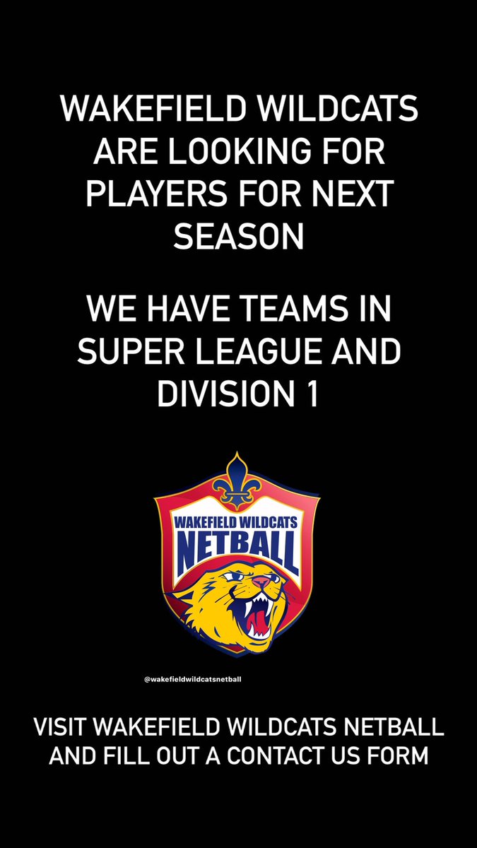We are recruiting players for next season ❤️💛💙 Get in touch if you’d like more info ❤️💛💙