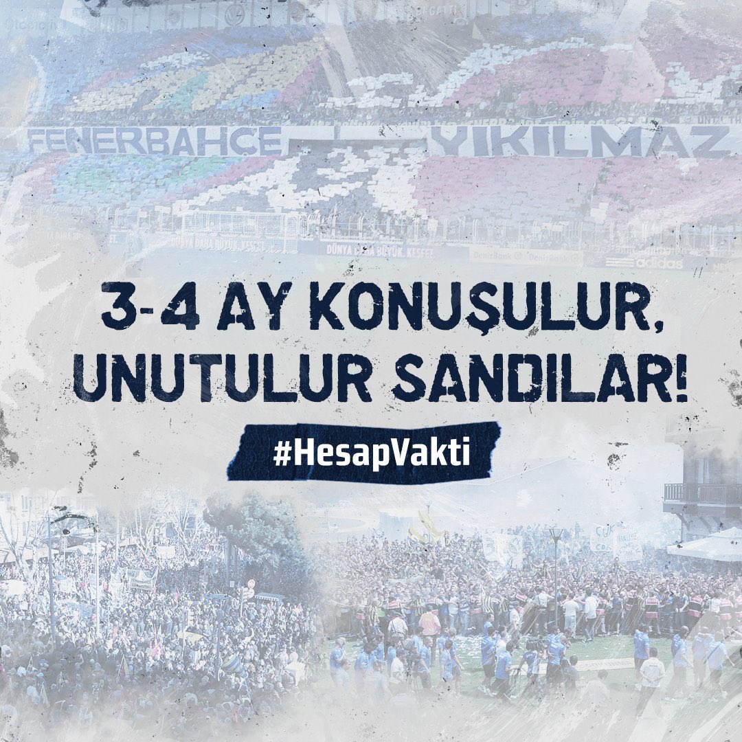 3-4 ay konuşulur, unutulur sandılar!

#HesapVakti