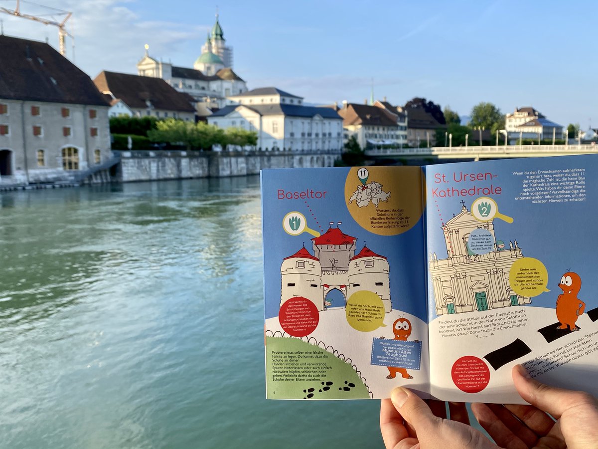 Tapsy is proud to announce the first tour designed specifically for families with kids (5-12 years old) developed in Switzerland, in the charming town of Solothurn: many discoveries, lots of games, cultural notions and endless fun!
Summer has begun, it's time to travel with Tapsy
