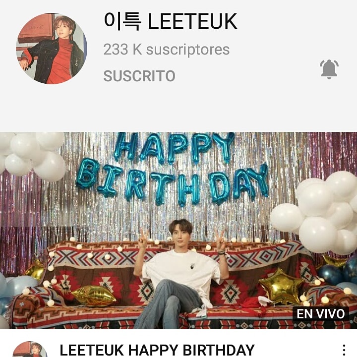 EFbots's tweet photo. 🎂LEETEUK HAPPY BIRTHDAY
YOUTUBE LIVE🎂

Elf, ya empezó el live para festejar el cumpleaños de teuk, vayan a apoyar a nuestro líder 💙

▶️ https://t.co/6XGjQl30g8

#LEETEUK #이특
#SUPERJUNIOR 
#슈퍼주니어
#HAPPYBIRTHDAY
#SJOceansKings https://t.co/fZcCWg9j1j
