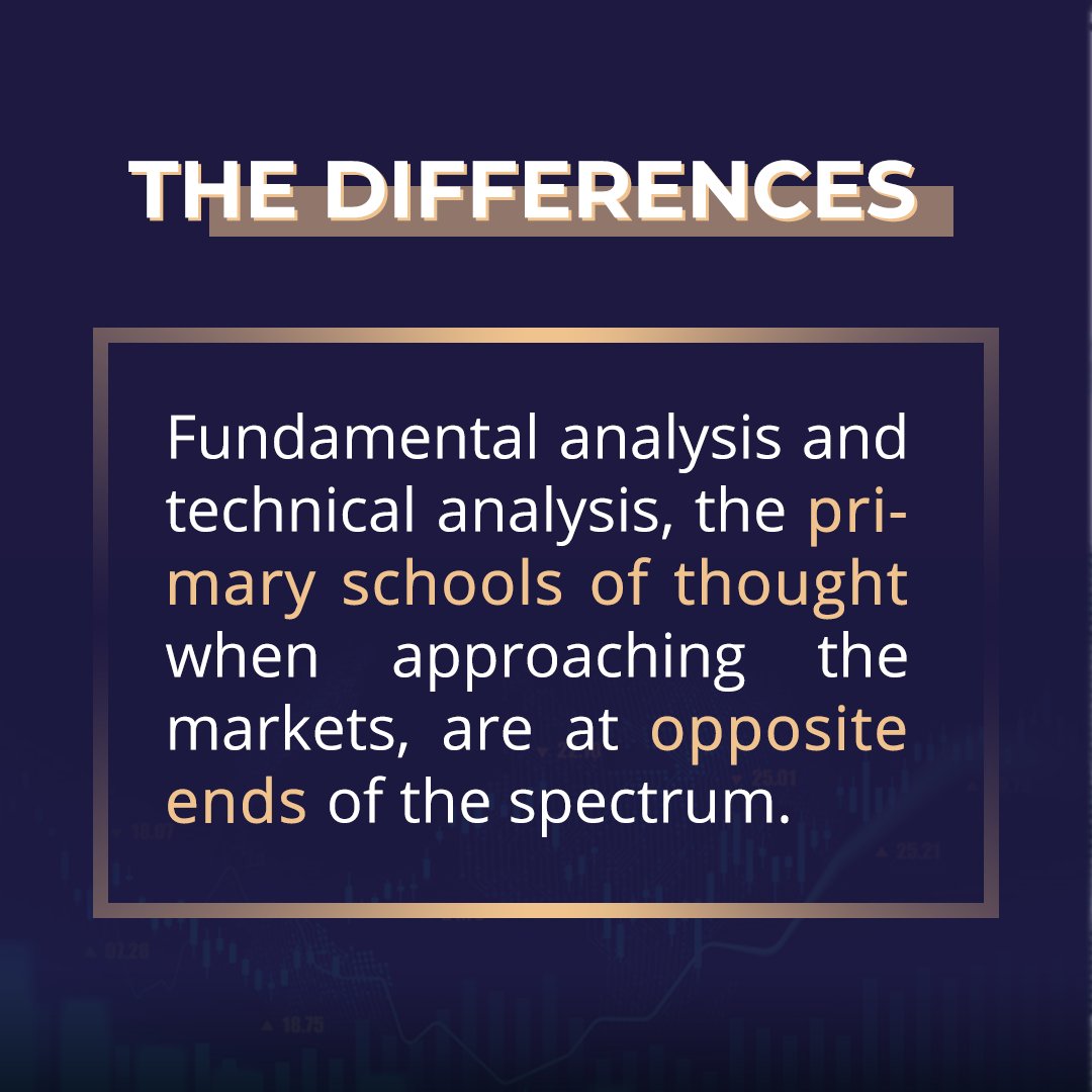 UIInvestClass's tweet image. [Fundamental vs. Technical] - The Differences

Fundamental analysis and technical analysis, the primary schools of thought when approaching the markets, are at opposite ends of the spectrum. Swipe the post below to learn more!

#UIInvestmentClass
#BeYoungBeInvestor