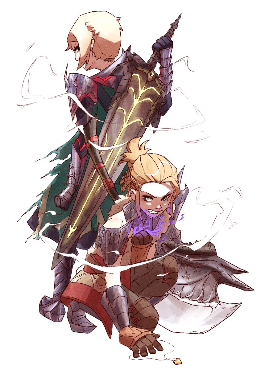 ordicanary's tweet photo. I don't even play FFXIV these days, but since @SrirachaFFXIV wrote a fanfic of us being all badass - 

#fanart #art #artwork #drawing #illustration #ffxiv #finalfantasy #ff14 #finalfantasy14 #hyur #darkknight #warrior https://t.co/uVAPCpiUTt
